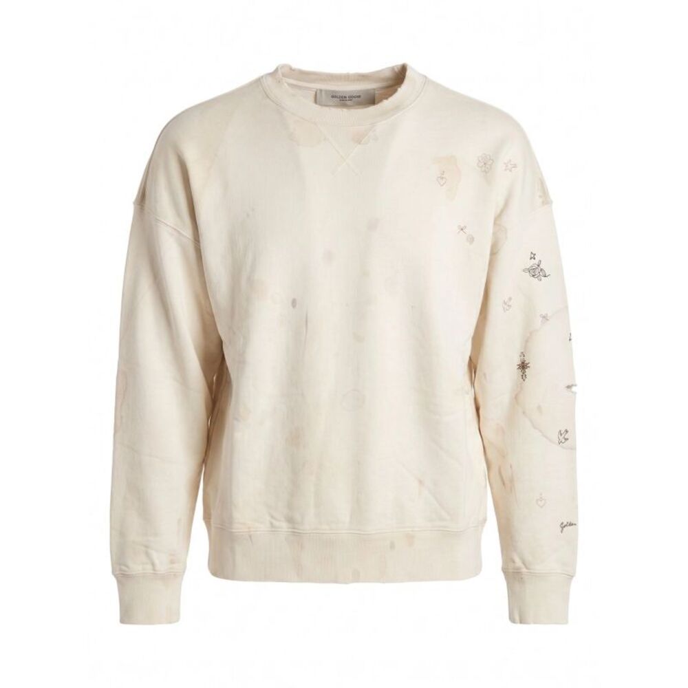 Golden Goose Men Vintage Treatment Sweatshirt